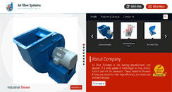 Desktop Screenshot of airblowsystems.com